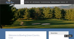 Desktop Screenshot of bowlinggreencountryclub.net