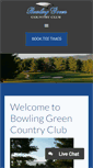 Mobile Screenshot of bowlinggreencountryclub.net