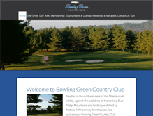 Tablet Screenshot of bowlinggreencountryclub.net